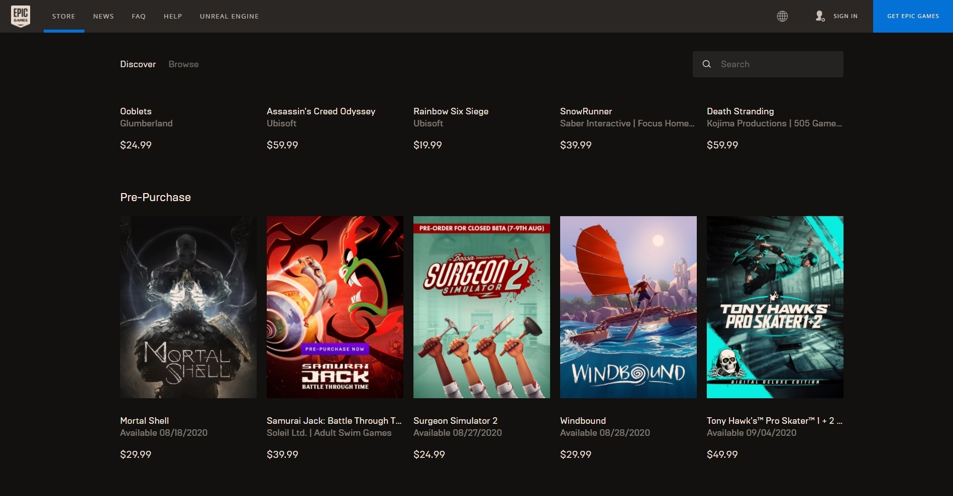 Epic Games Store Takes On Steam By Opening Its Store To All Developers